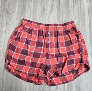 Aerie Flannel Pajama Shorts